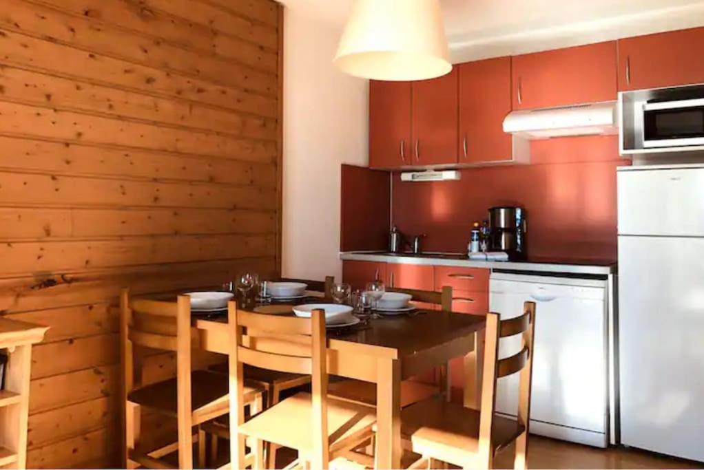 Charmant T3 Avec Vue Montagne Et Parking Privatif Font-Romeu-Odeillo-Via Екстериор снимка